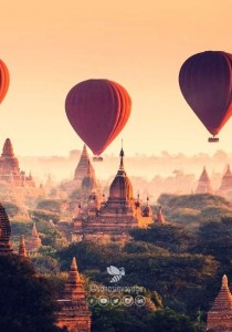 Vol en montgolfière à Bagan